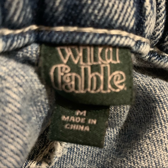 Wild Fable denim shorts sz M - Picture 5 of 6